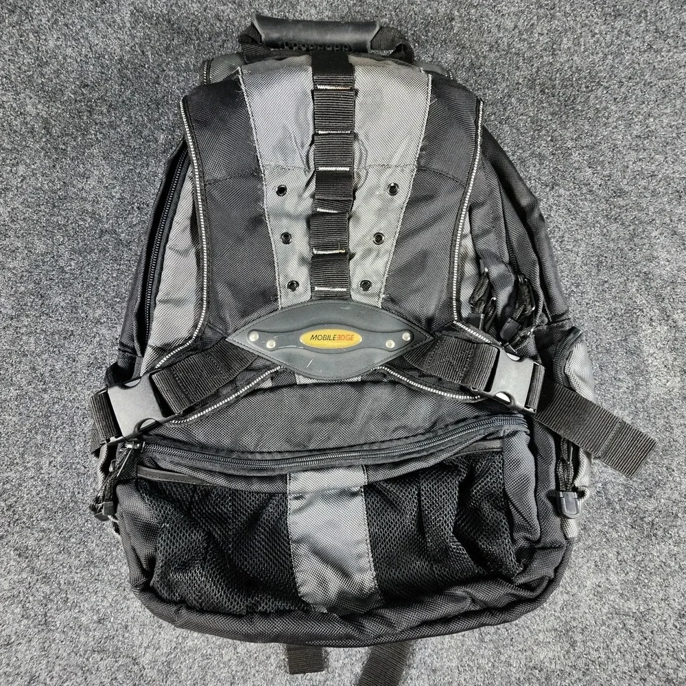 Mobile Edge Bring It On Laptop Computer Backpack Black Travel School‎ Carrier